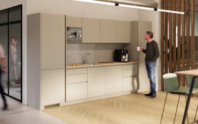 neudoerfler office kitchen SMART