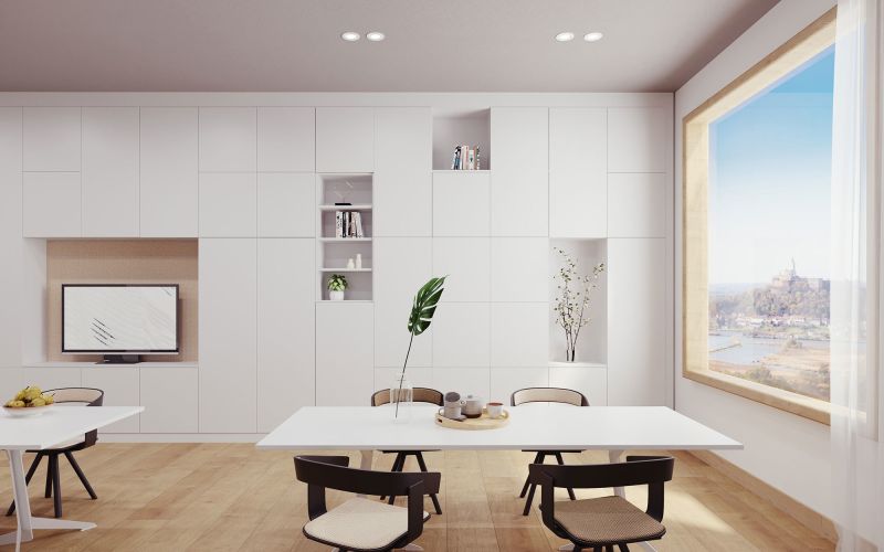 Aer Schrank Einbauwand Modular Stauraum Bueromoebel Neudoerfler