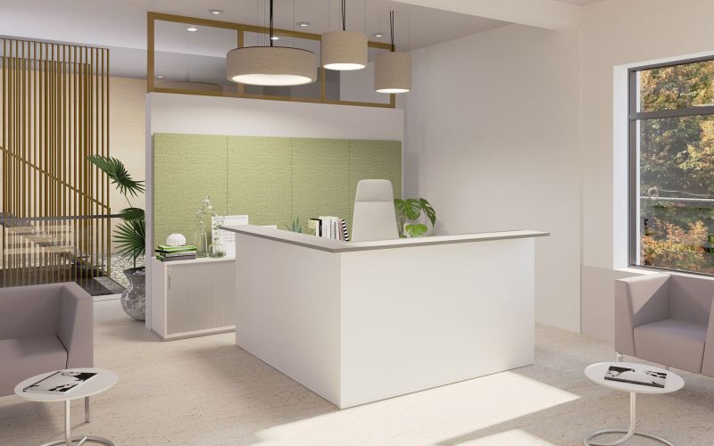 Motion Empfangspult Eingang Buero Ablage Loungebereich Neudoerfler