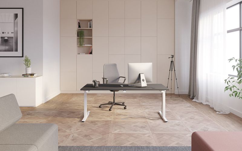 Flux E2 plus Sitz Steh Arbeitstisch neudoerfler