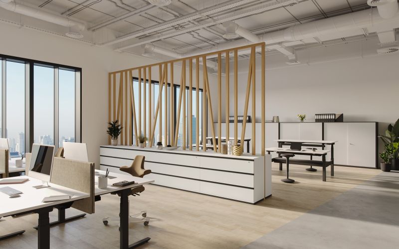 Lineo Ladenschrank Schiebetürschrank buero stauraum neudoerfler