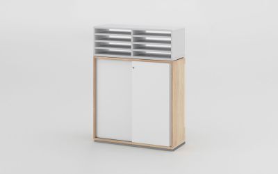 Motion Schrankaufsatz Kleinfaecher Postfaecher Stauraum Bueromoebel Neudoerfler