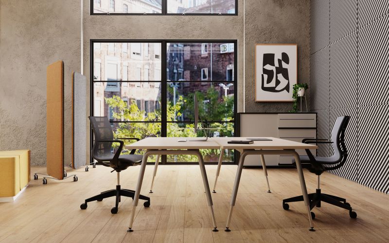 Motion Arbeitstisch A Bügel Arbeitsplatz Büromoebel - Neudoerfler