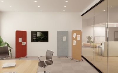 Noova Stellwand Rollen Meeting Konferenz Seminar Mobil Neudoerfler