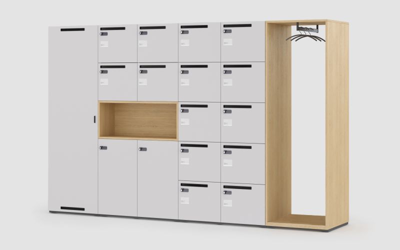 Ownly locker schrank platz garderobe bueromoebel einrichtung neudoerfler
