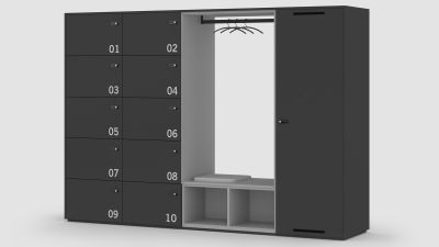 Ownly locker stauraum bueromoebel garderobe aufbewahrung neudoerfler