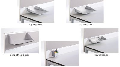 Oranisational elements tabletop notice board office furniture neudoerfler