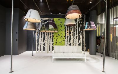 BuzziSpace BuzziShade Lampenschirm schallabsorbierend zeitlos einfärbig oder mit Mustern Neudoerfler