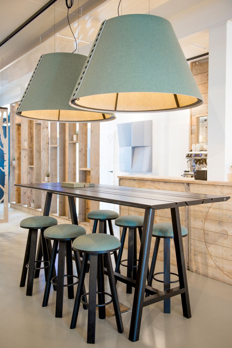 BuzziSpace BuzziShade Lampenschirm schallabsorbierend zeitlos blau - Neudoerfler