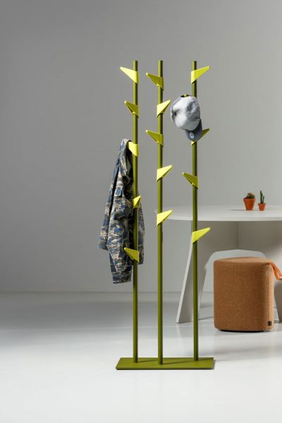 Cascando Bamboo Garderobe Gruen Natur Neudoerfler