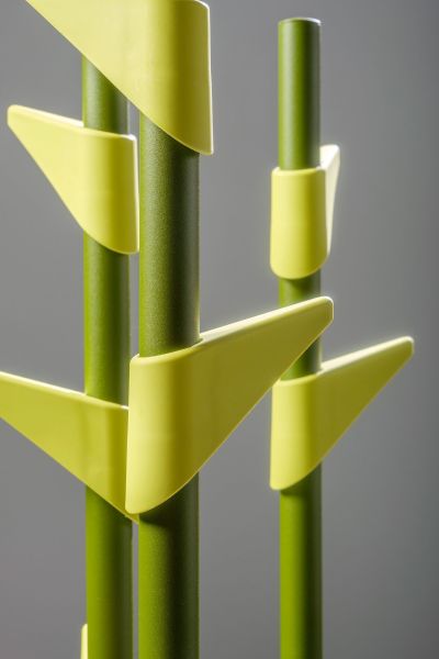 Cascando Bamboo Garderobe Gruen Bambus Natur Neudoerfler