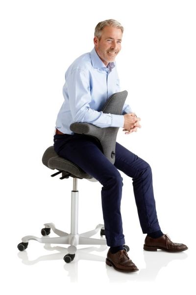 Hag Capisco Drehstuhl Buero Sitzen Ergonomie Gesund Neudoerfler