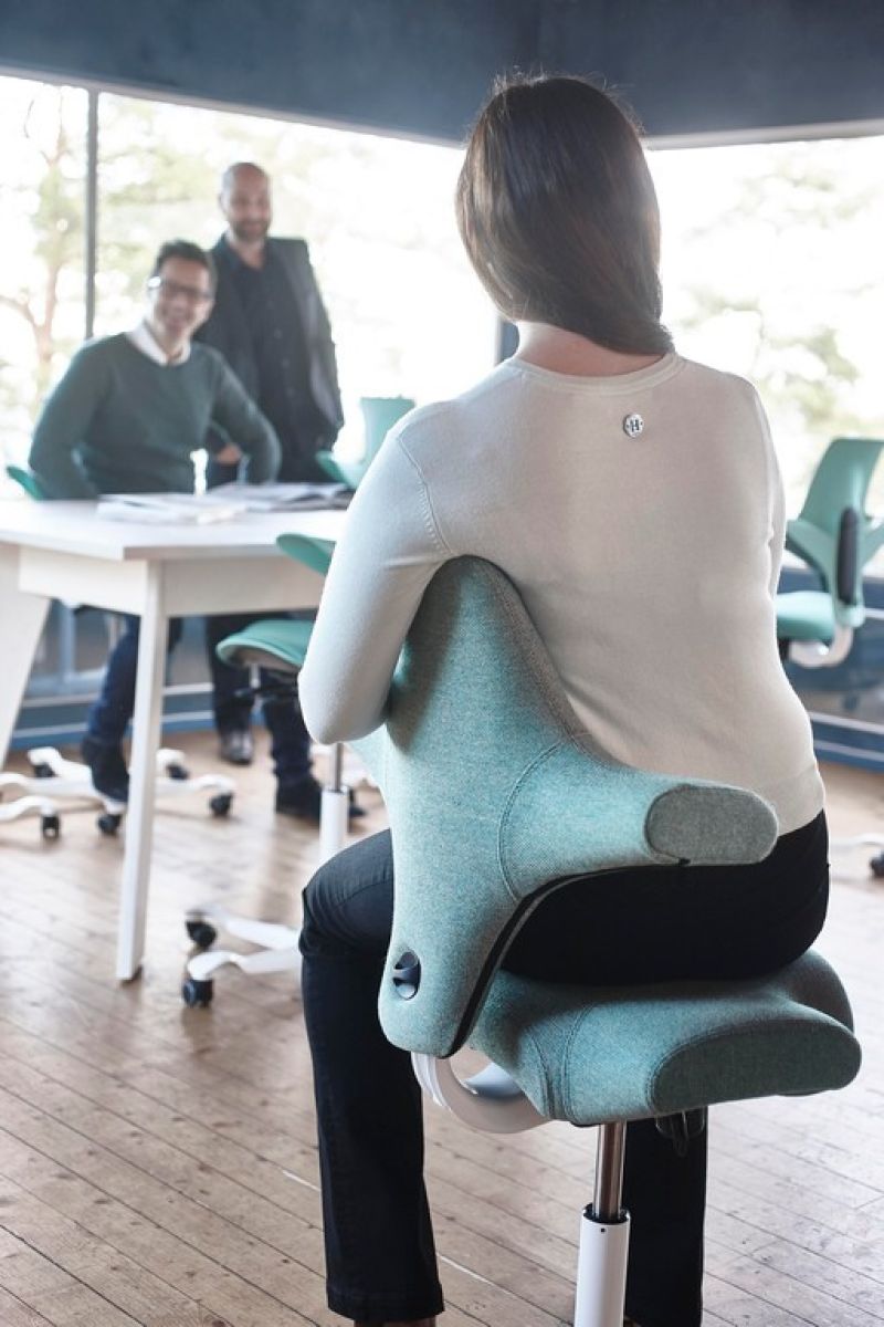 Hag Capisco Bürostuhl | Drehstuhl Gesund Sitzen Buero Neudoerfler