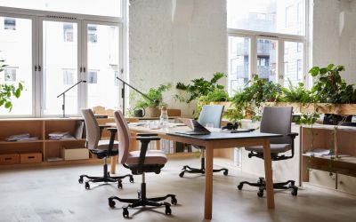 Arbeitsstuhl Armlehnen Polsterung Drehkreuz Hag Creed Neudoerfler