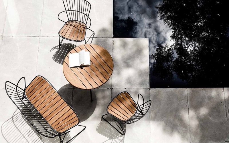 Paon houe stuhl metall outdoor buero office neudoerfler