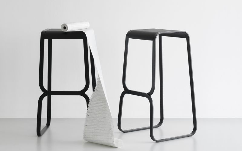 Lapalma Continuum Barhocker Schwarz Neudoerfler