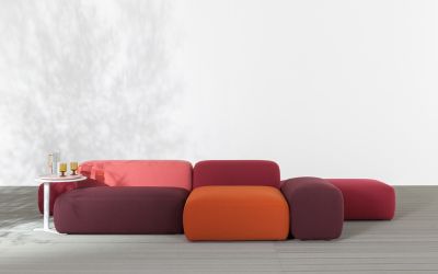 Lapalma plus sitzgarnitur sitzpuffs sofa neudoerfler outdoor lounge buero office flexibel neudoerfler