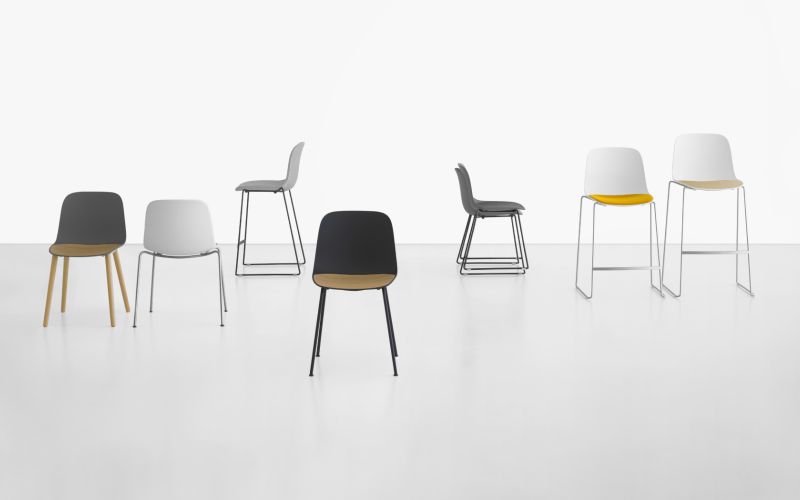 Lapalma seela stuehle ambiente kommunikationszone besucherstuhl barhocker neudoerfler