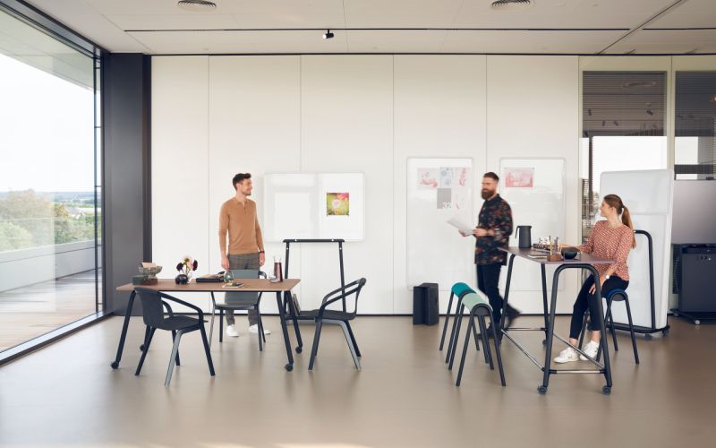 Sedus Selab Agile Working Mobil Büromoebel Workshop Seminar Präsentation