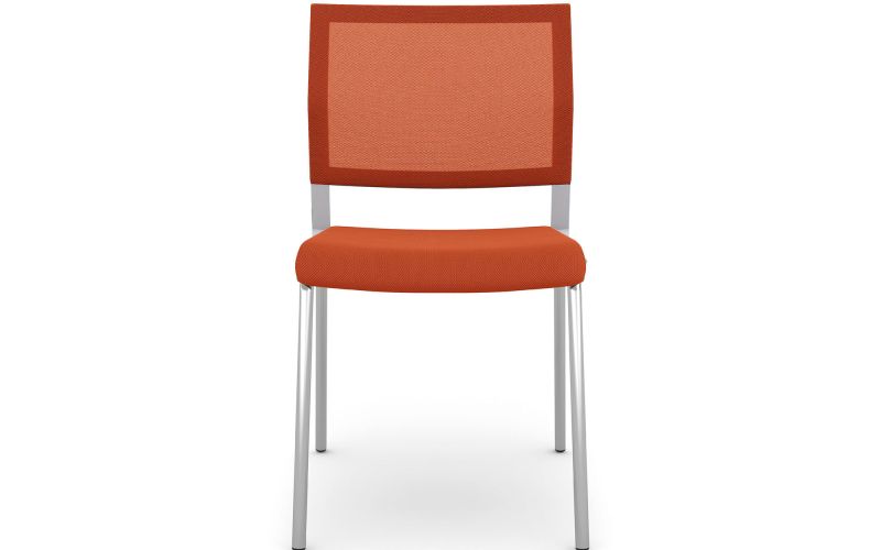 Viasit Impulse Besucherstuhl Orange
