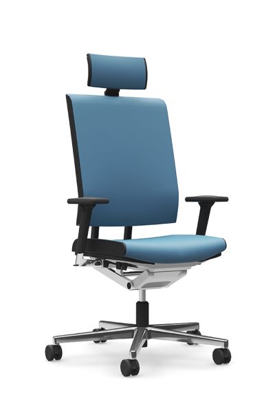 Viasit scope sitzmoebel polster blau drehstuhl armlehnen seminar event buero neudoerfler