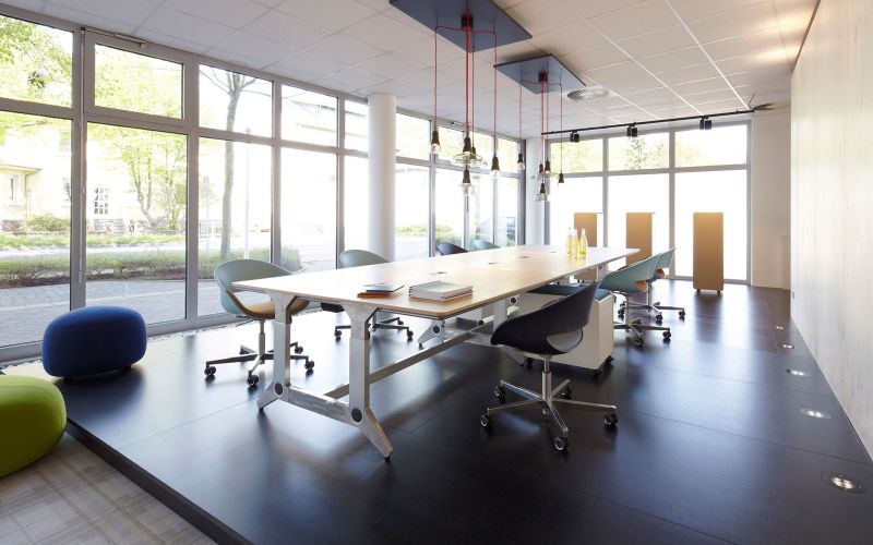 Planmöbel Unit Bench Besprechungstisch Arbeitsplatz Coworking Büro - Neudoerfler