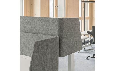 Planmoebel Unit Privacy Screen Knieblende Sichtschutz Arbeitsplatz Buero Neudoerfler