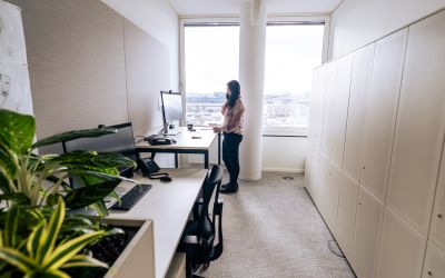 Gewista arbeiten sitzen stehen neudoerfler