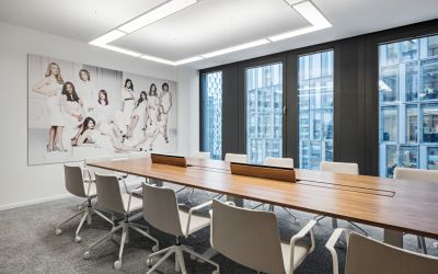 Neudoerfler loreal meeting table meeting conference chairs