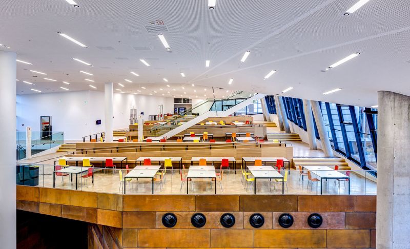 Neudoerfler Wu Wien Aula Arbeitsbereiche Andreas Hafenscher