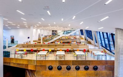 Neudoerfler Wu Wien Aula Arbeitsbereiche Andreas Hafenscher