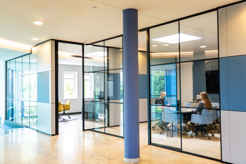Wograndl glastrennwand raumzonierung bueromoebel neudoerfler 30