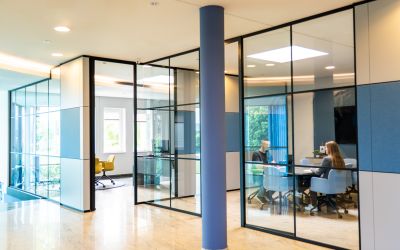 Wograndl glastrennwand raumzonierung bueromoebel neudoerfler 30