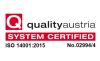 Neudoerfler ISO 14001 certificate